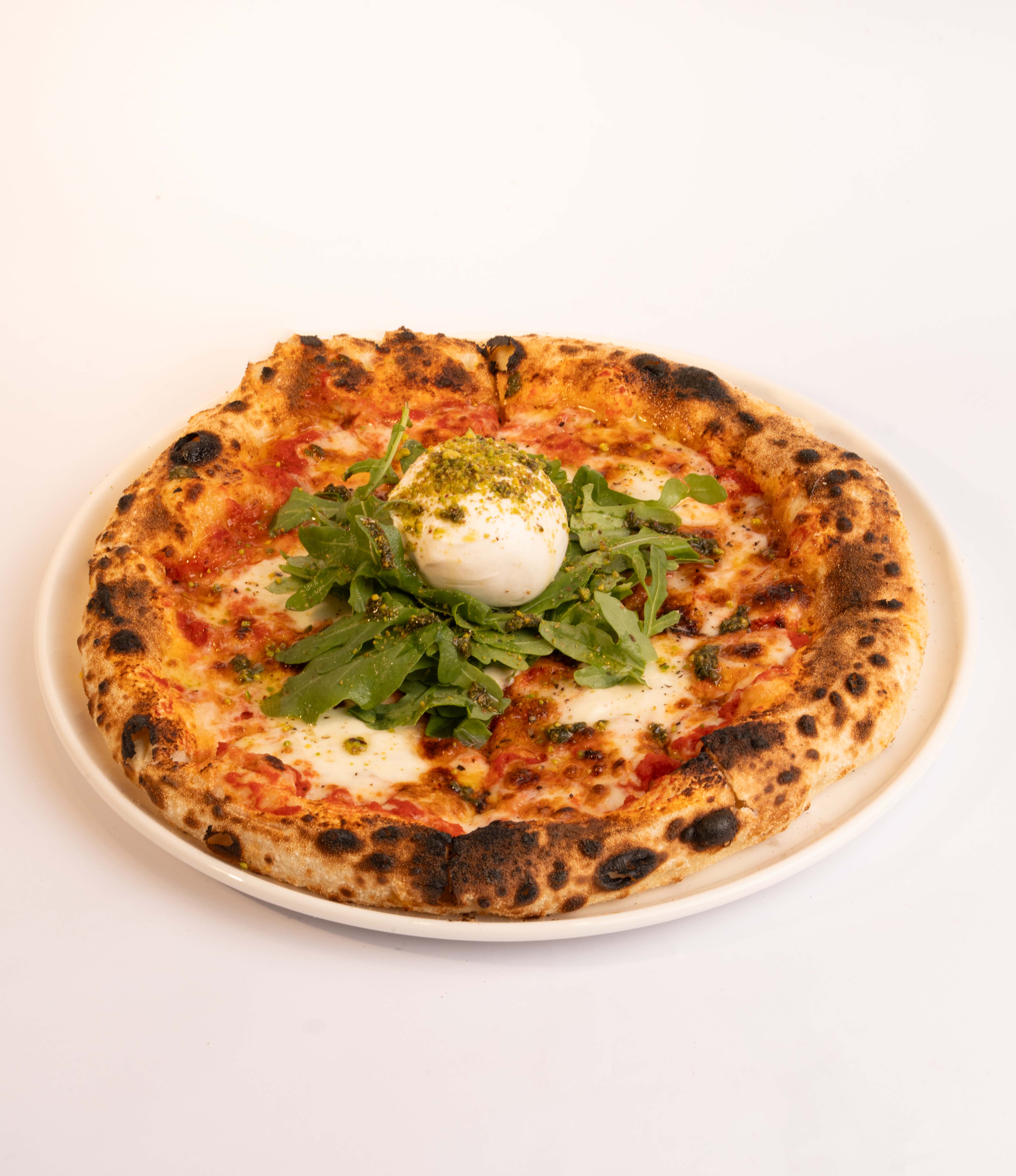 Burrata pizza