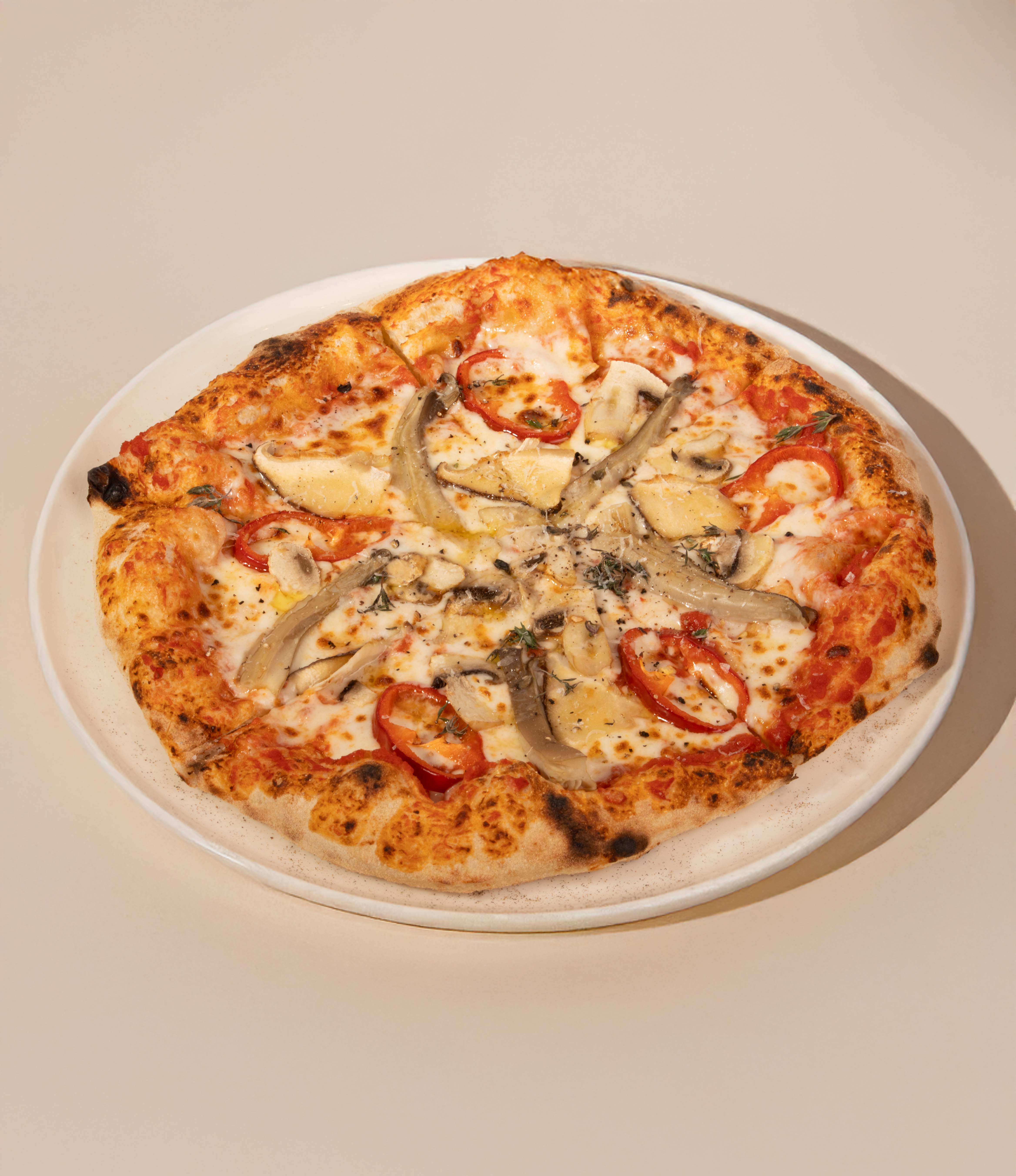 3 Mantarlı Pizza